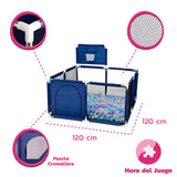 Corral de Juegos con Cancha 120 x 120