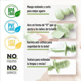 Tenedor y cuchara antiahogo