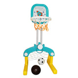 Cancha de Baloncesto y Fútbol 3 en 1