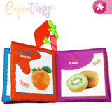 Libro de tela tipo MONTESSORI