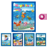 Libro para Colorear con Agua Reutilizable Didáctico