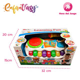 Piano Didáctico con Microfono Bilingue