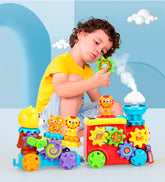 Tren Infantil con Engranaje, Luces y Sonido