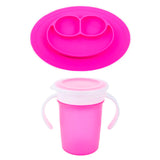 Combo Plato y vaso antiderrame