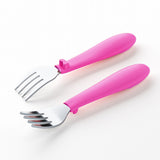 Juego De Cubiertos Cuchara Tenedor Acero