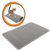 Tapete recolector de arena para gatos, vista general