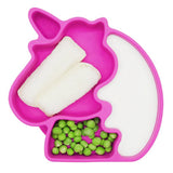 Plato en Silicona Unicornio