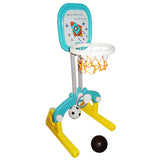 Cancha de Baloncesto y Fútbol 3 en 1