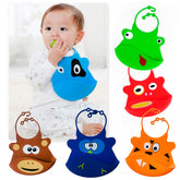 Babero de Silicona con Bolsillo