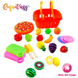 Canasta Alimentos con Velcro