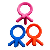 Set Mordedor Comotomo Rascaencias En Silicona Libre Bpa X2