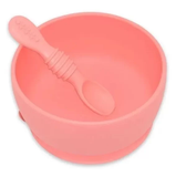Set Bowl con cuchara Silicona