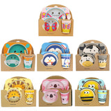 Set Vajilla en Bambú