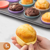 Molde Silicona Cupcakes, Muffins x6