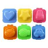 Moldes Plásticos para Huevos / Arroz Pack X 6