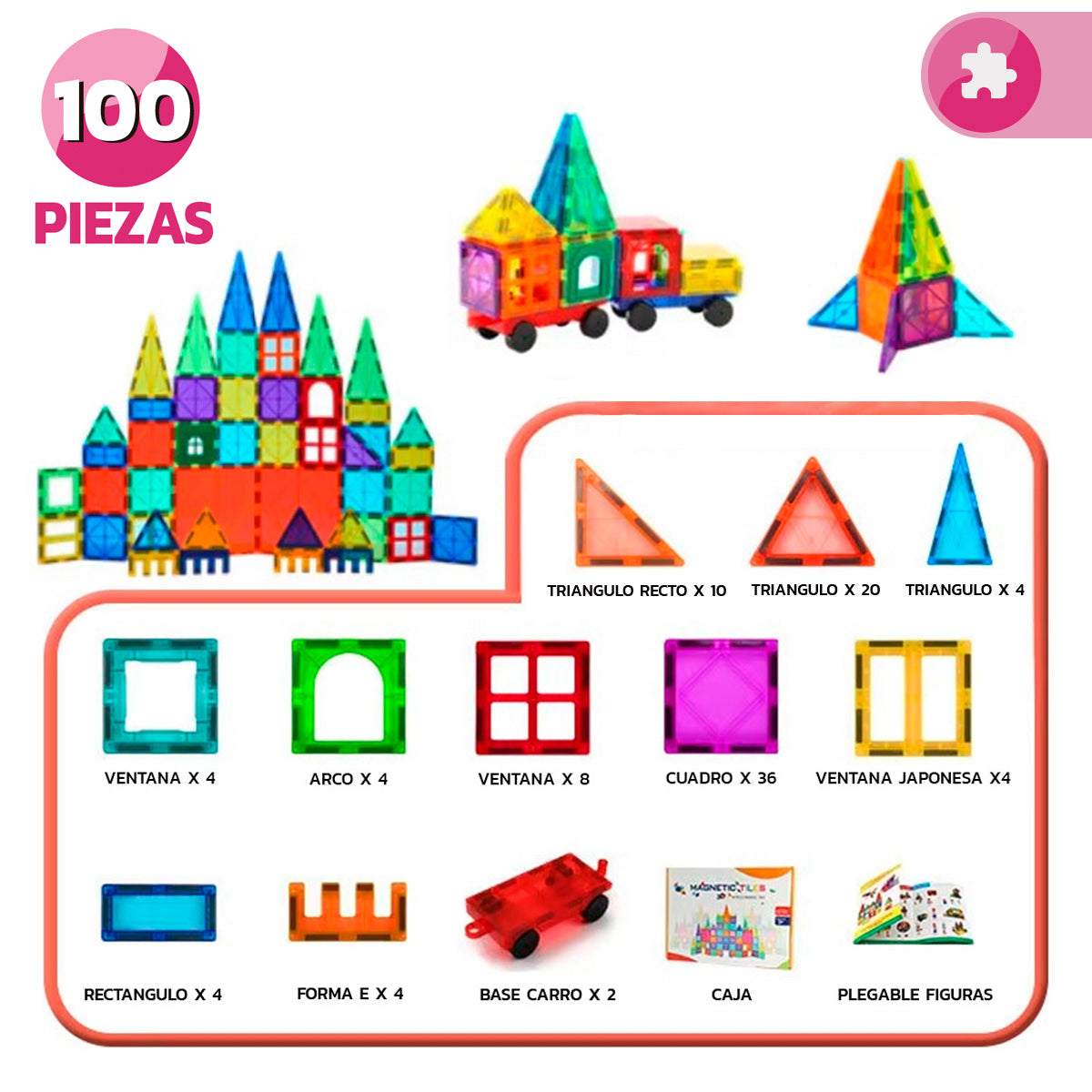 Fichas Magnéticas Figuras Geométricas