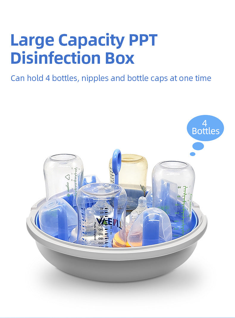 Esterilizador De Microondas A Vapor Para Teteros y Biberones