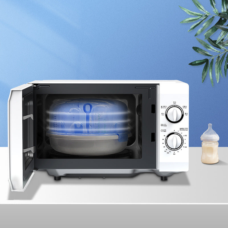 Esterilizador De Microondas A Vapor Para Teteros y Biberones