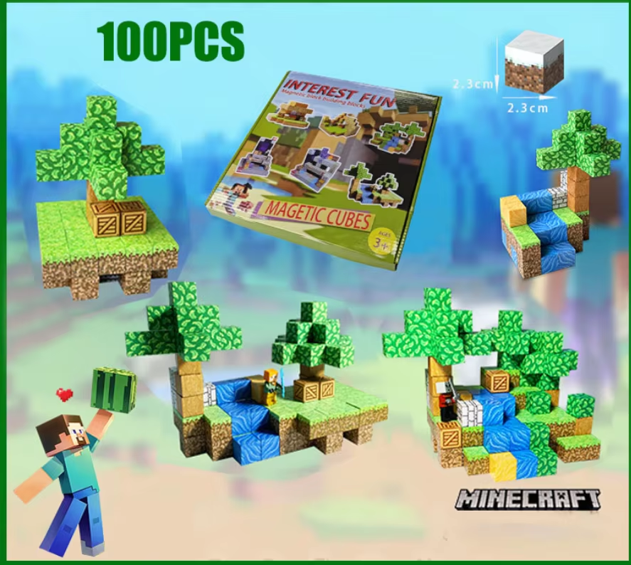 Boques Magnéticos Minecraft