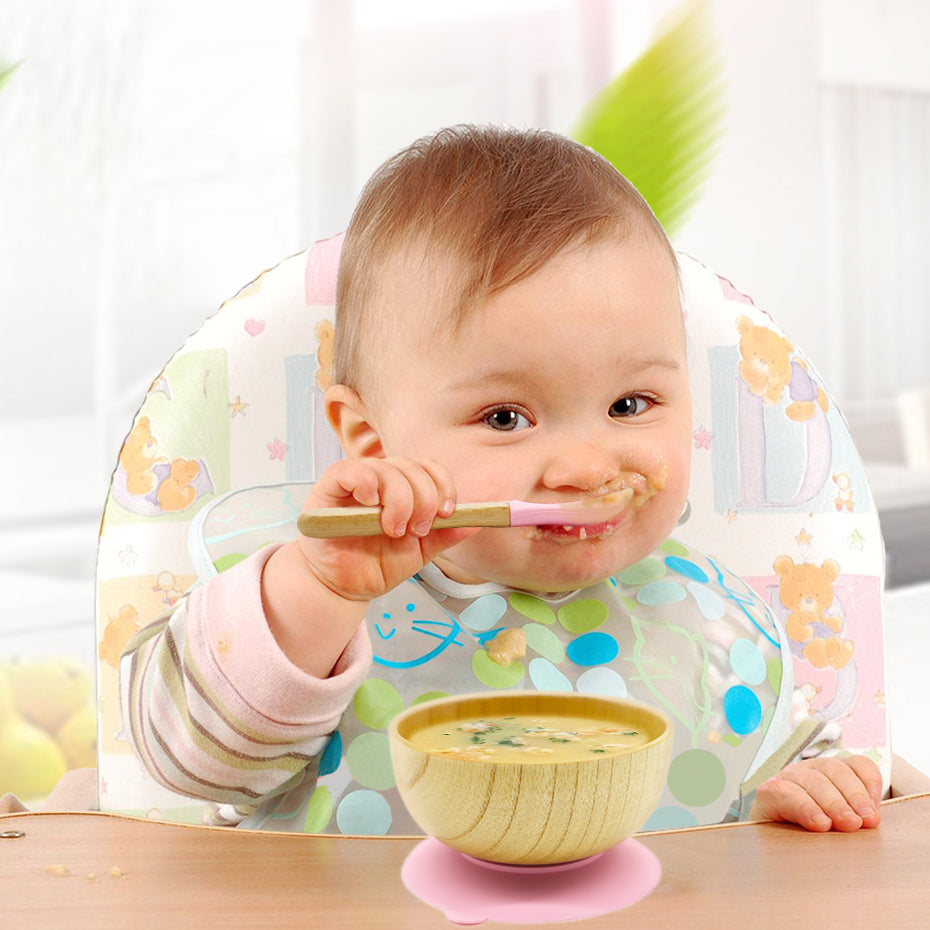 Bowl Antiderrame con Tapa y Cuchara