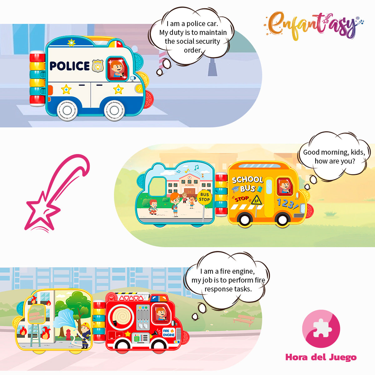 Libro Musical Infantil Voces Luces y Sonidos