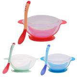 Bowl Antiderrame con Tapa y Cuchara