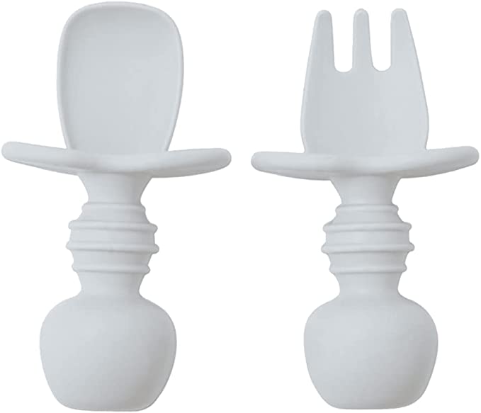 Tenedor y cuchara antiahogo