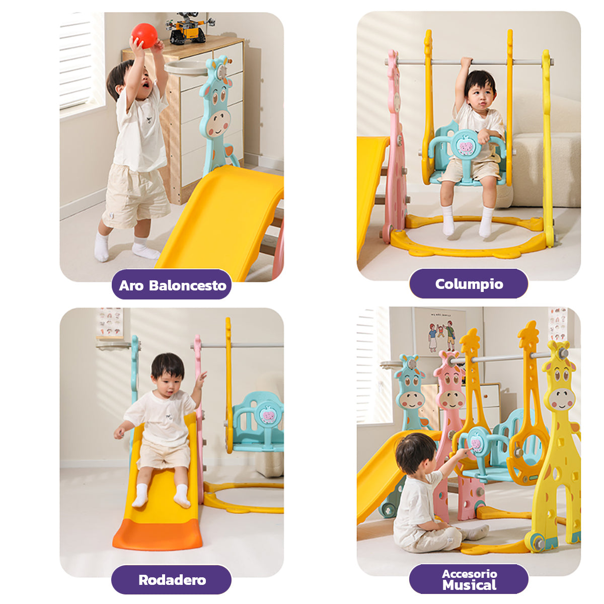 Combo corral plegable y mini parque