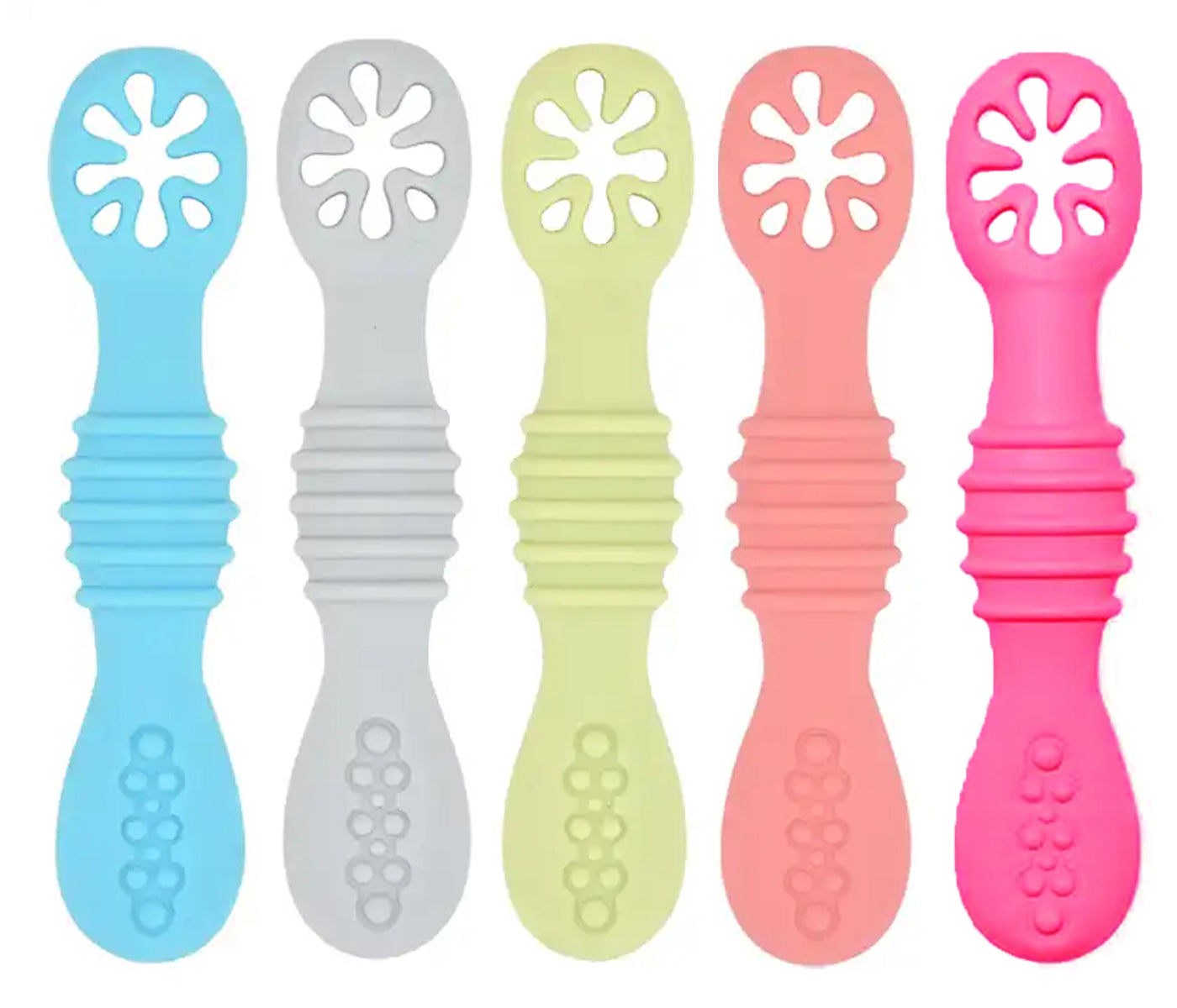 Pre Cuchara entrenadora Silicona con mordedor