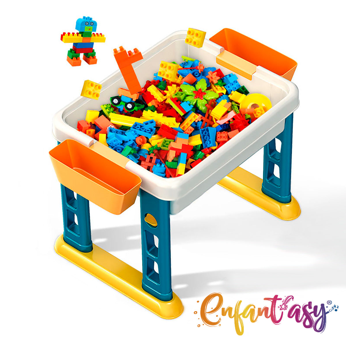 Mesa Grande Multifuncional con Silla