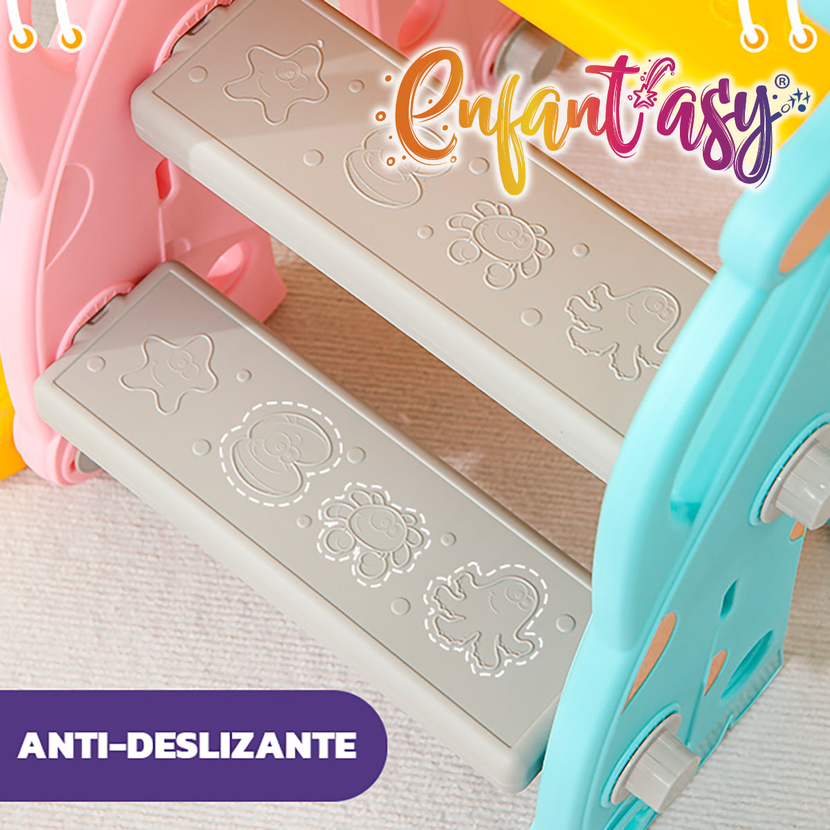 Mini Parque 3 en 1 Columpio + Rodadero