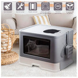 Arenera Caja Baño Gatos