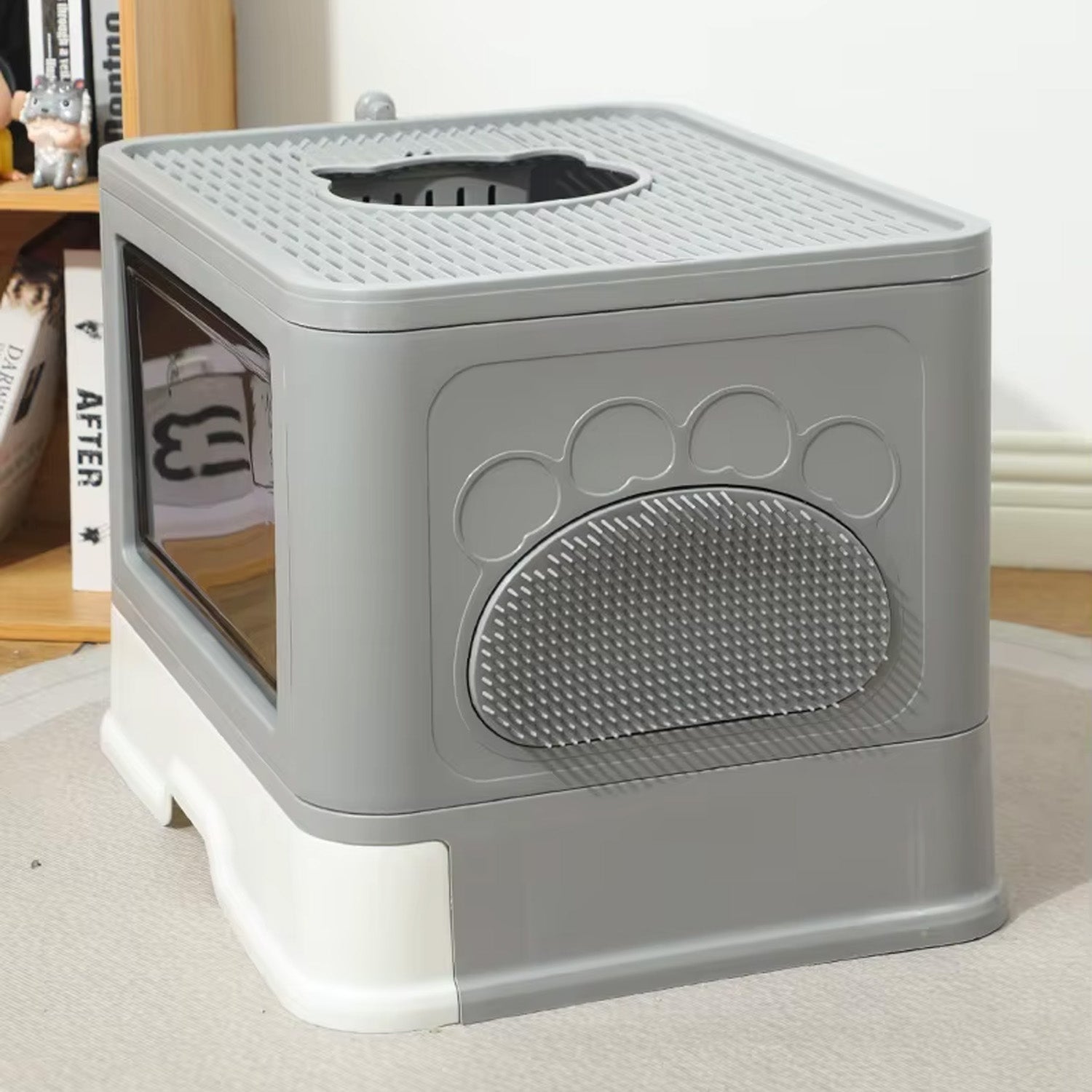 Arenera Caja Baño Gatos
