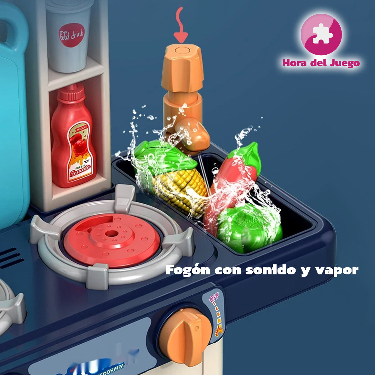 Cocina Didáctica con accesorios