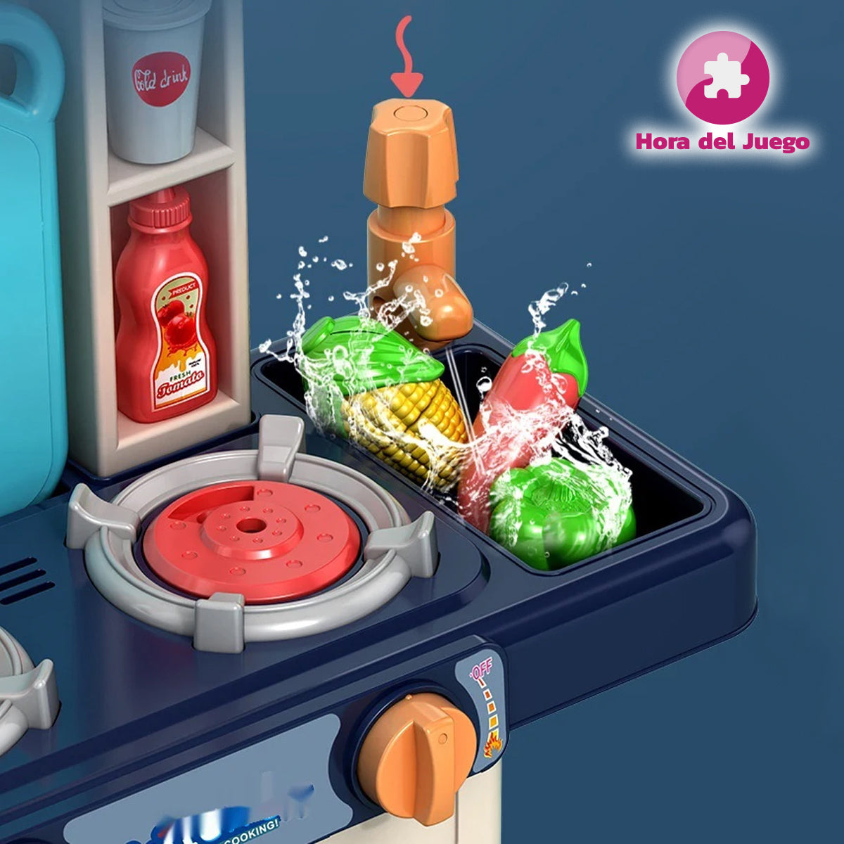 Cocina Didáctica con accesorios
