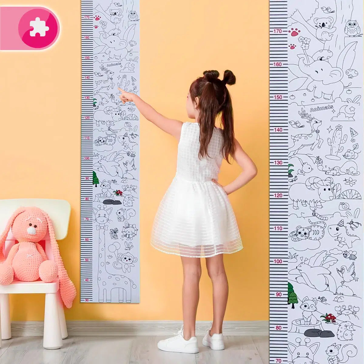 Metro Adhesivo Pared