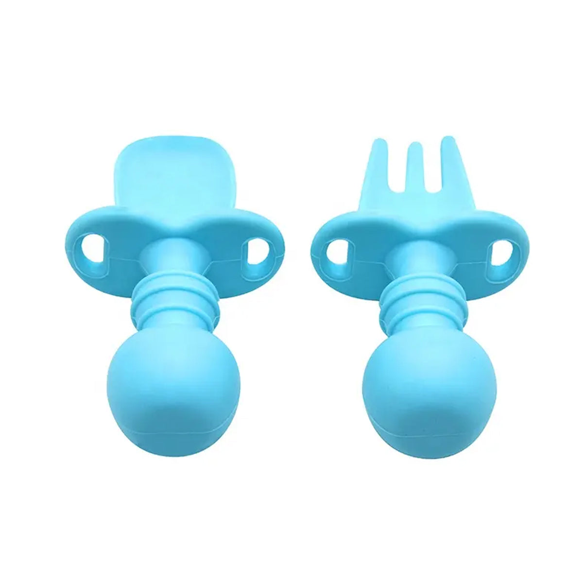 Tenedor y cuchara antiahogo