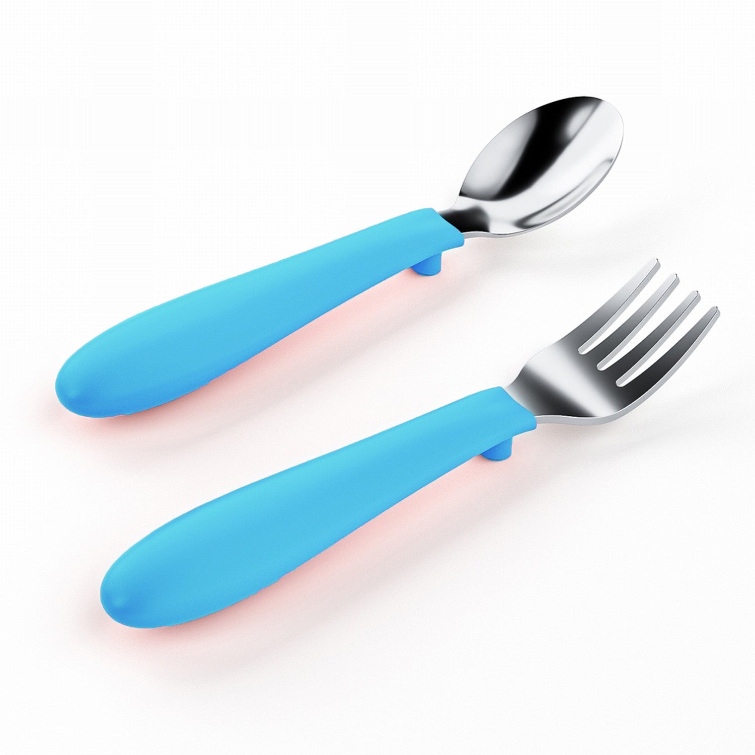 Juego De Cubiertos Cuchara Tenedor Acero
