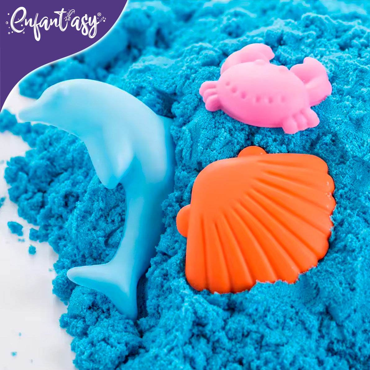 Arena Mágica Kinetica Moldeable Elástica 1000g