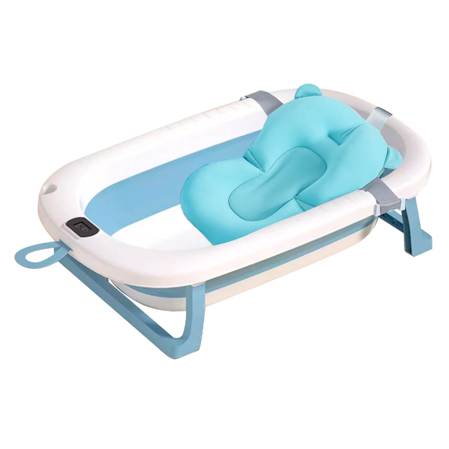 Tina plegable con termometro