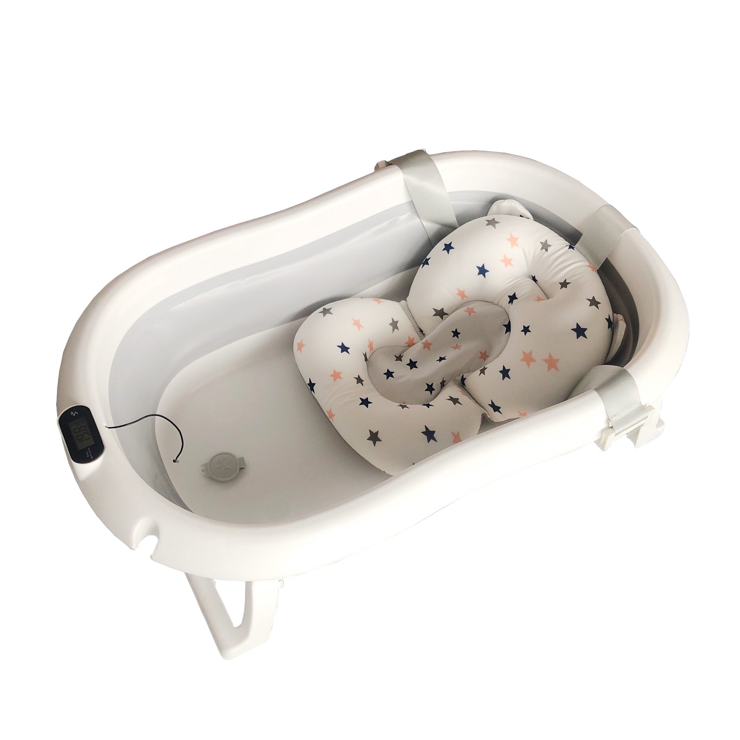 Tina plegable con termometro