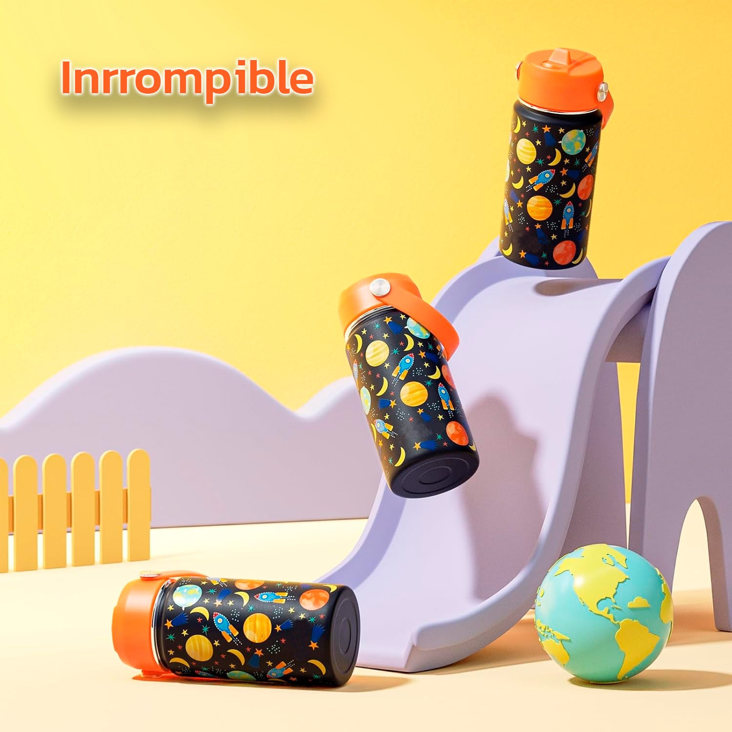 Termo Calor Frío 12 Onzas + Cepillo