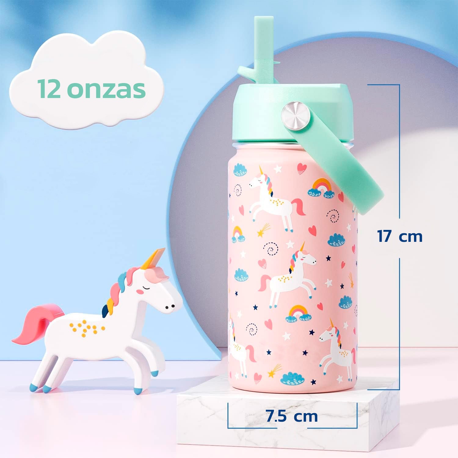 Termo Calor Frío 12 Onzas + Cepillo