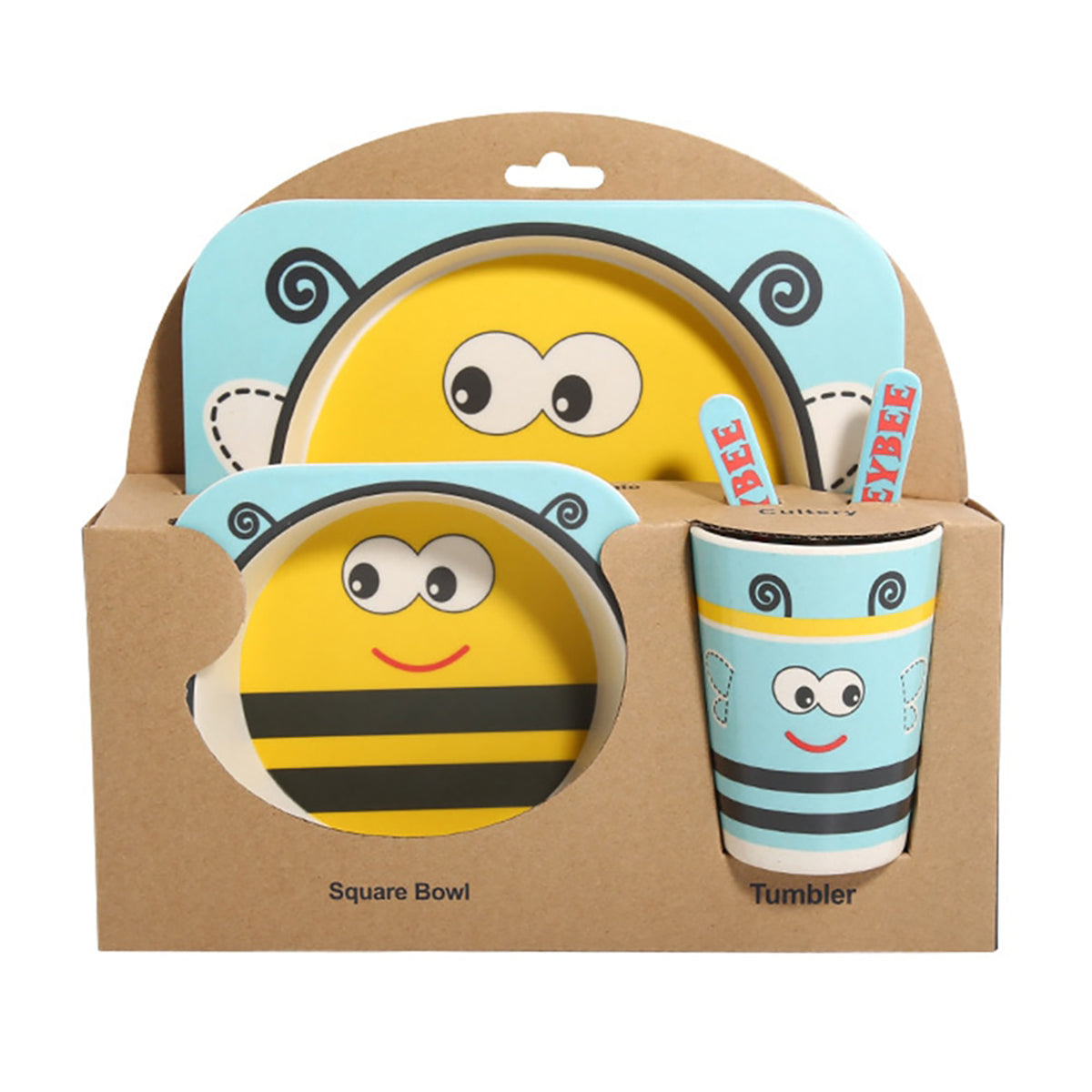 Set Vajilla en Bambú