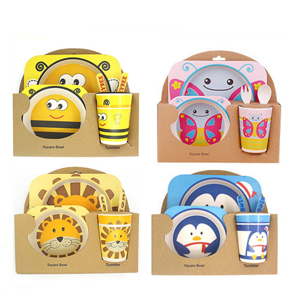 Set Vajilla en Bambú