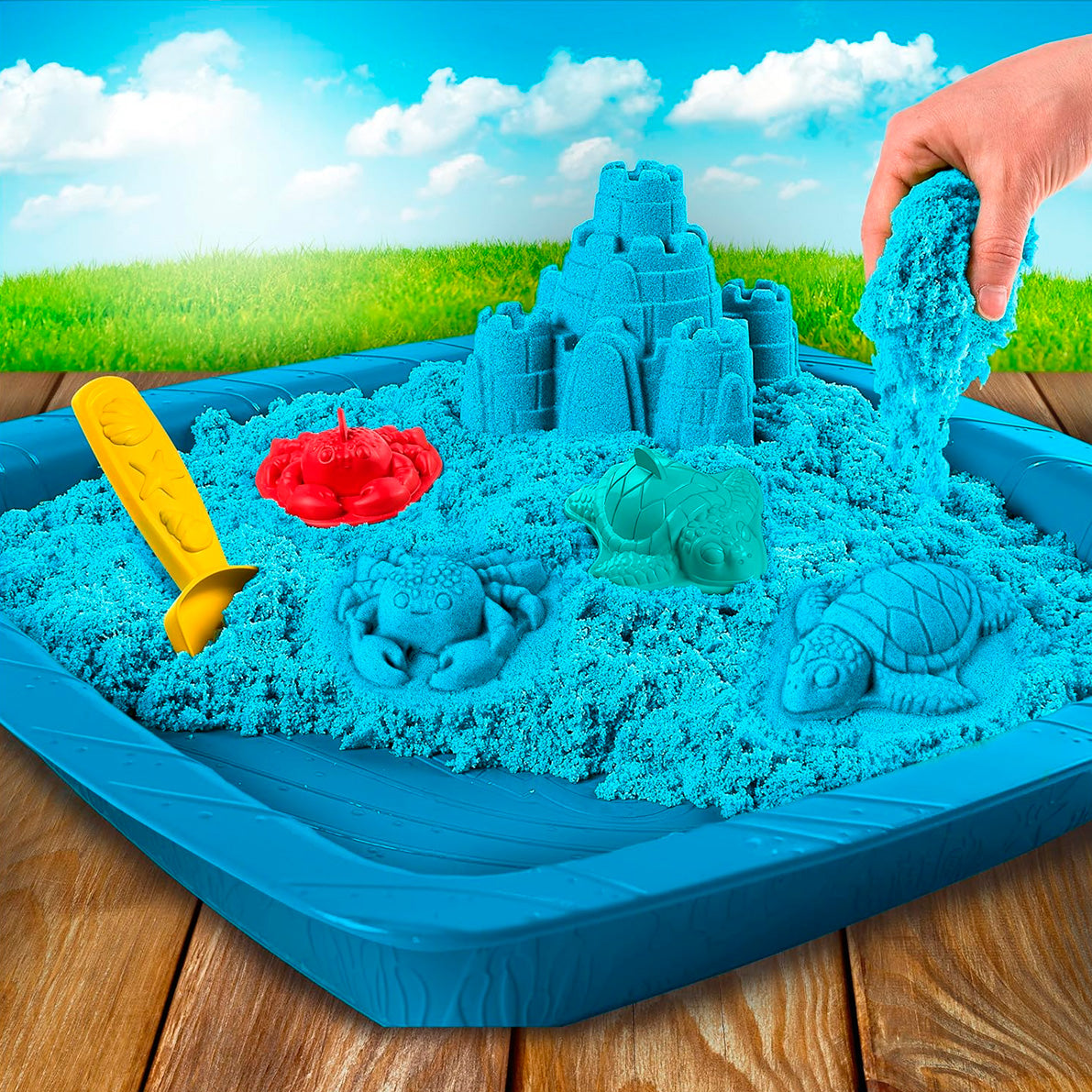 Arena Mágica Kinetica Moldeable Elástica 1000g