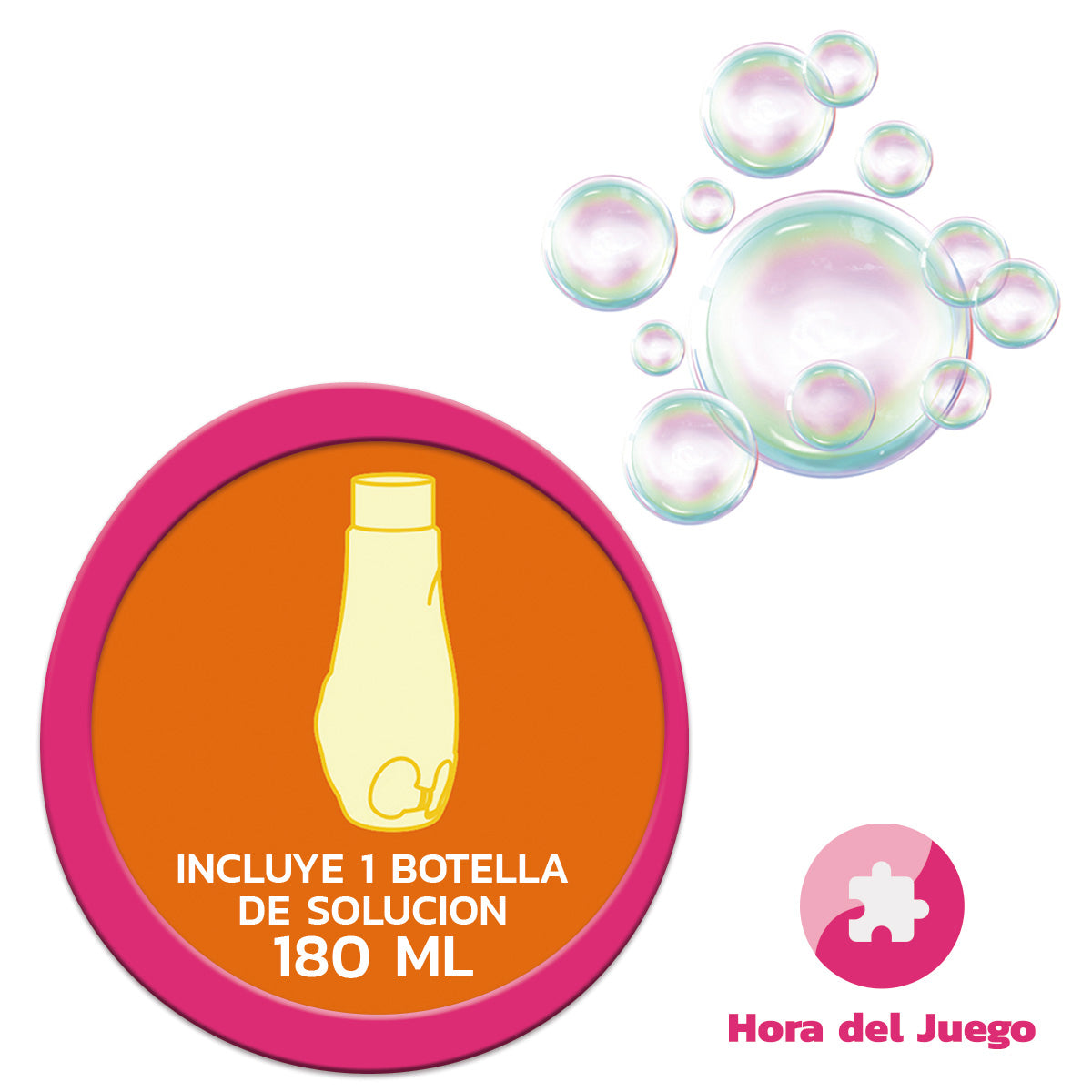 Pistola de burbujas para Niños