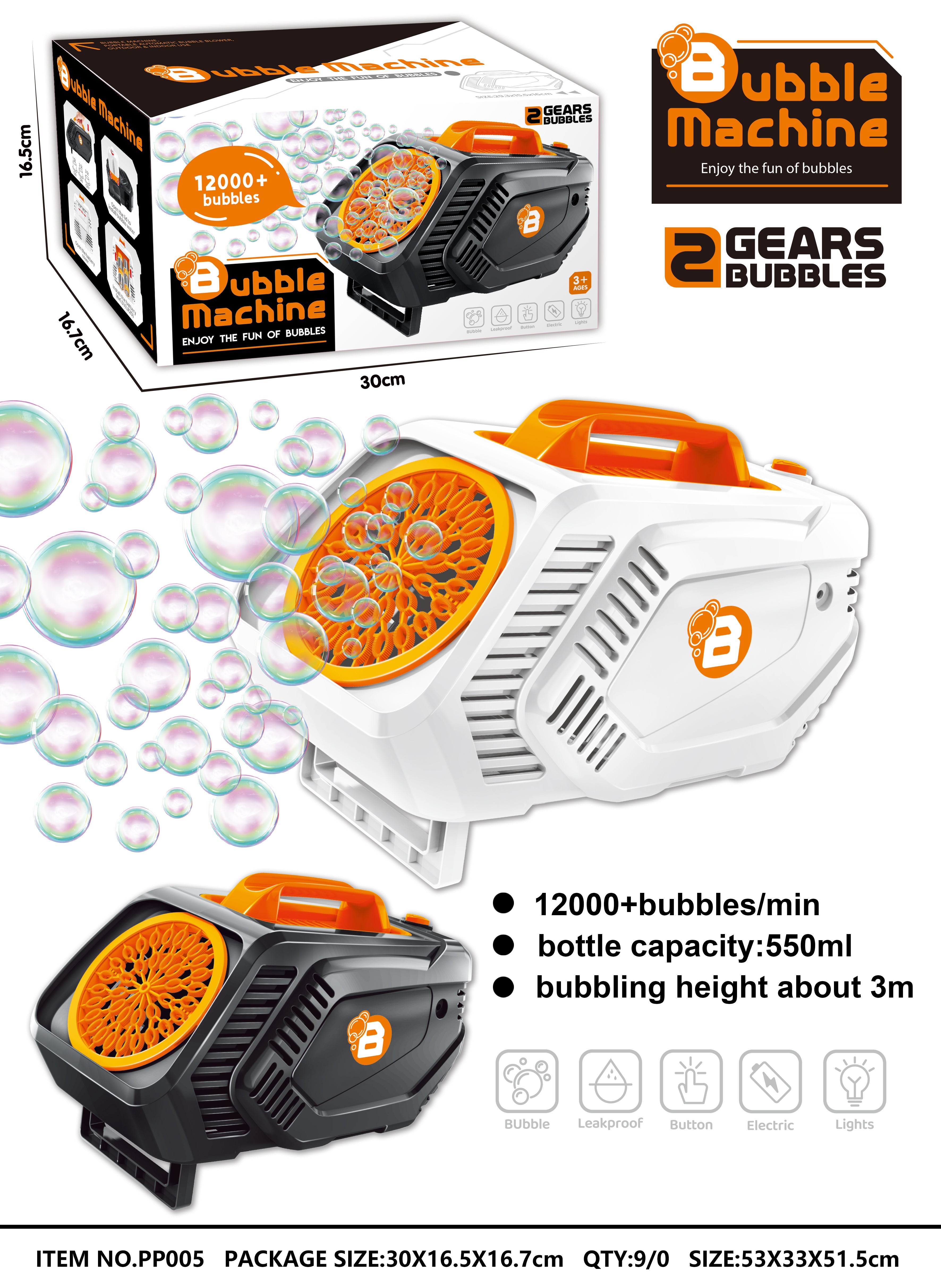 Burbujero Máquina de Hacer Burbujas