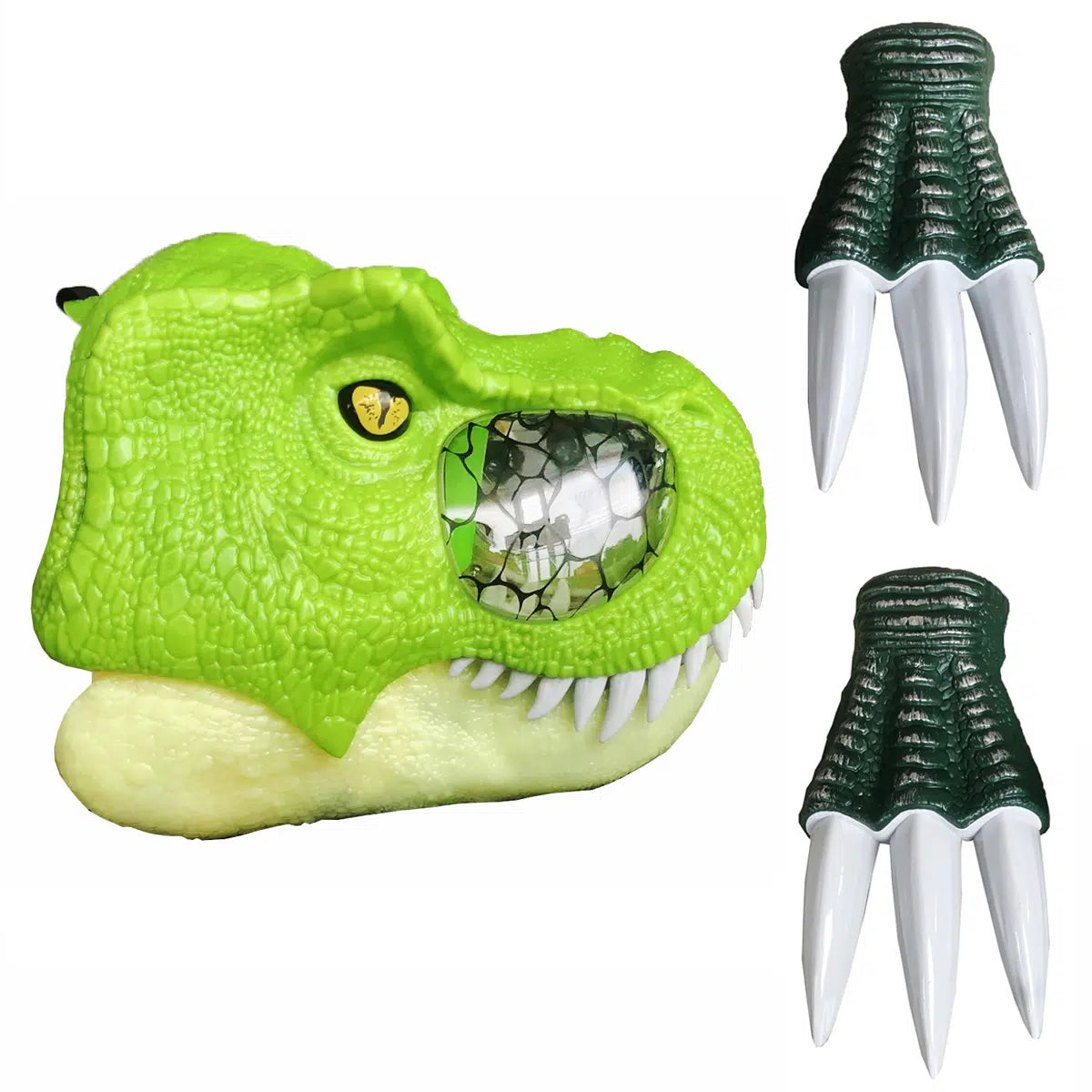 Combo Mascara Dinosaurio + Garras