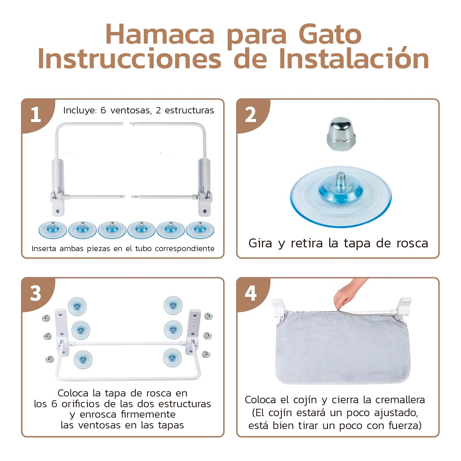 Cama Hamaca Flotante Gato